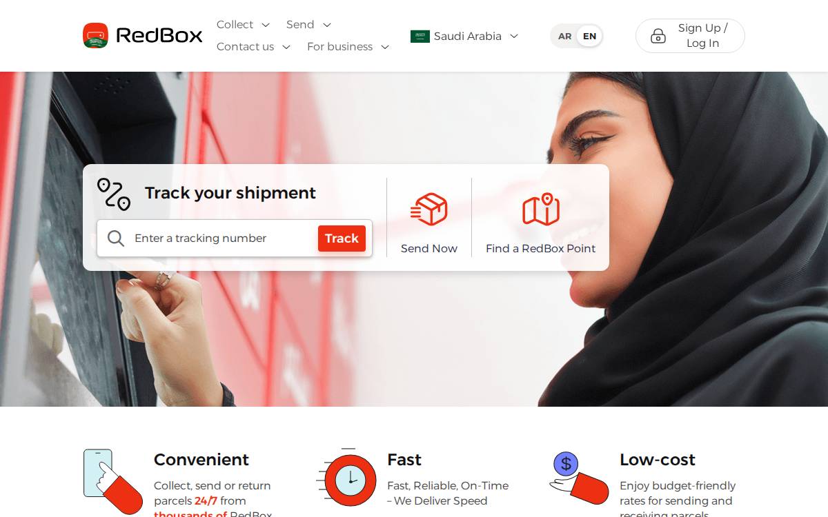 Redboxsa website preview
