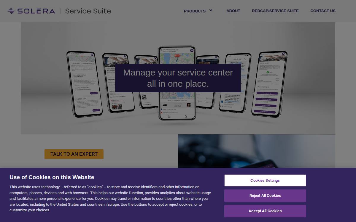 Redcapvalet website preview