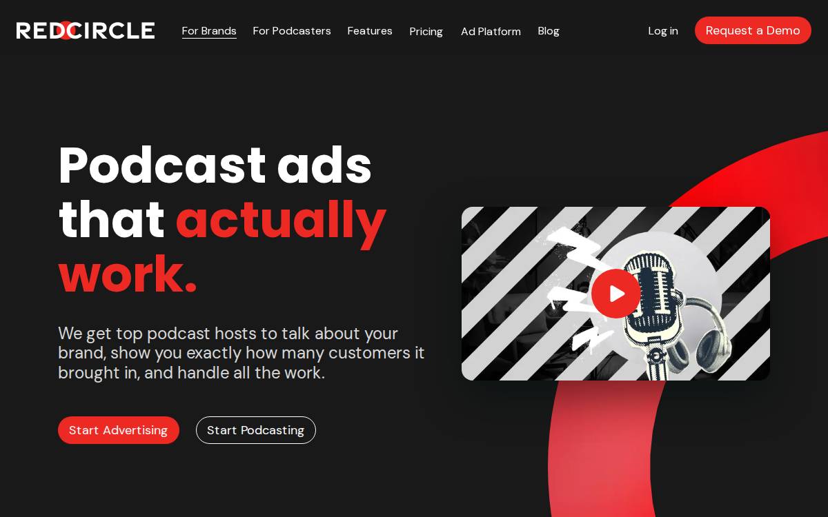 RedCircle website preview
