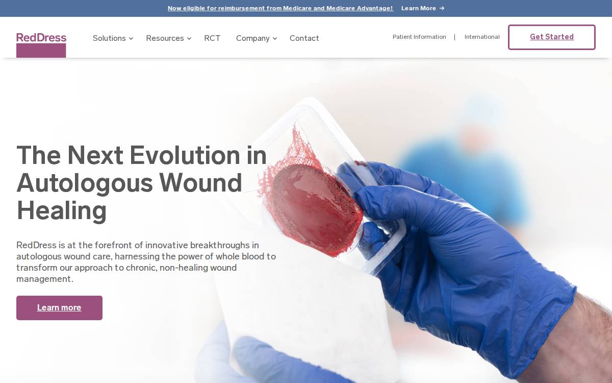 RedDress website preview