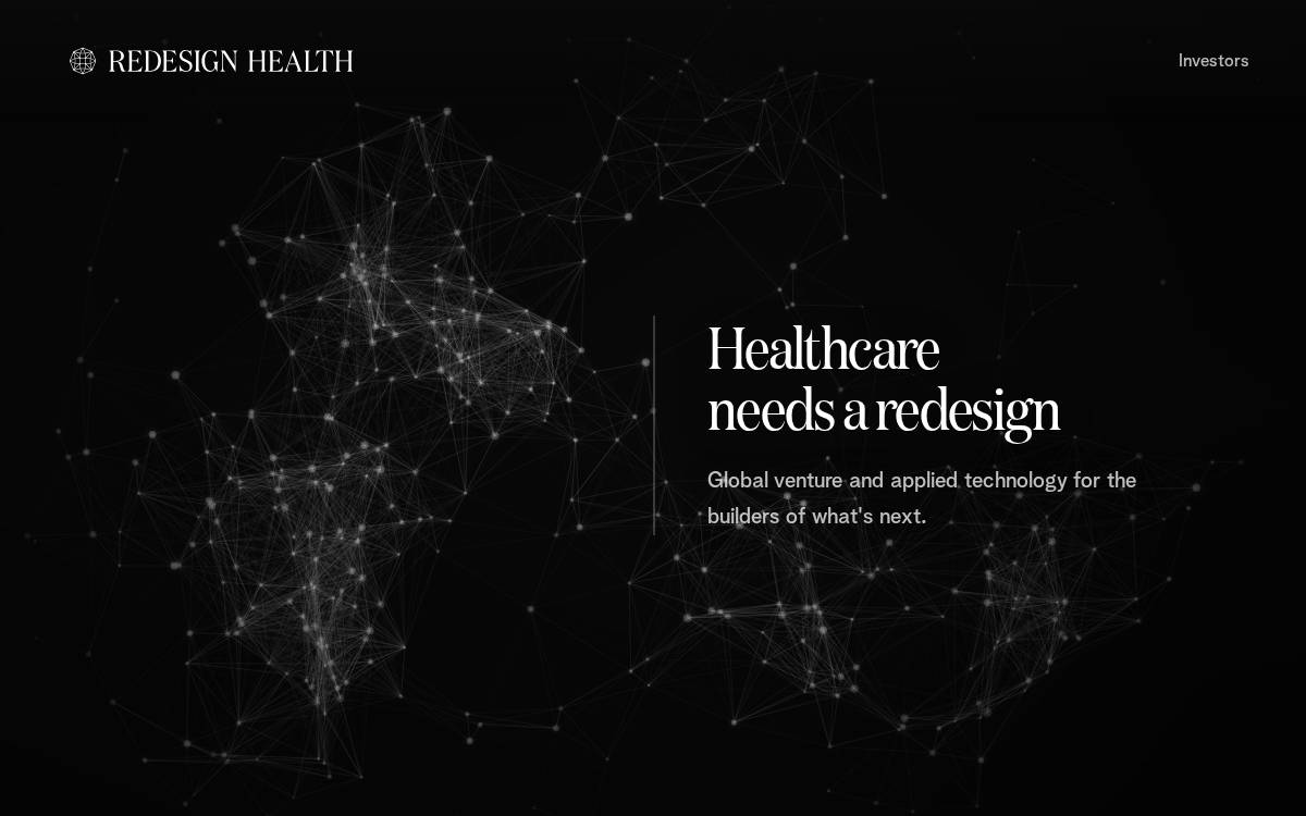 Redesign Health website preview
