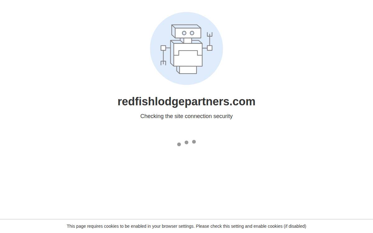 Redfish Lodge Partners website preview