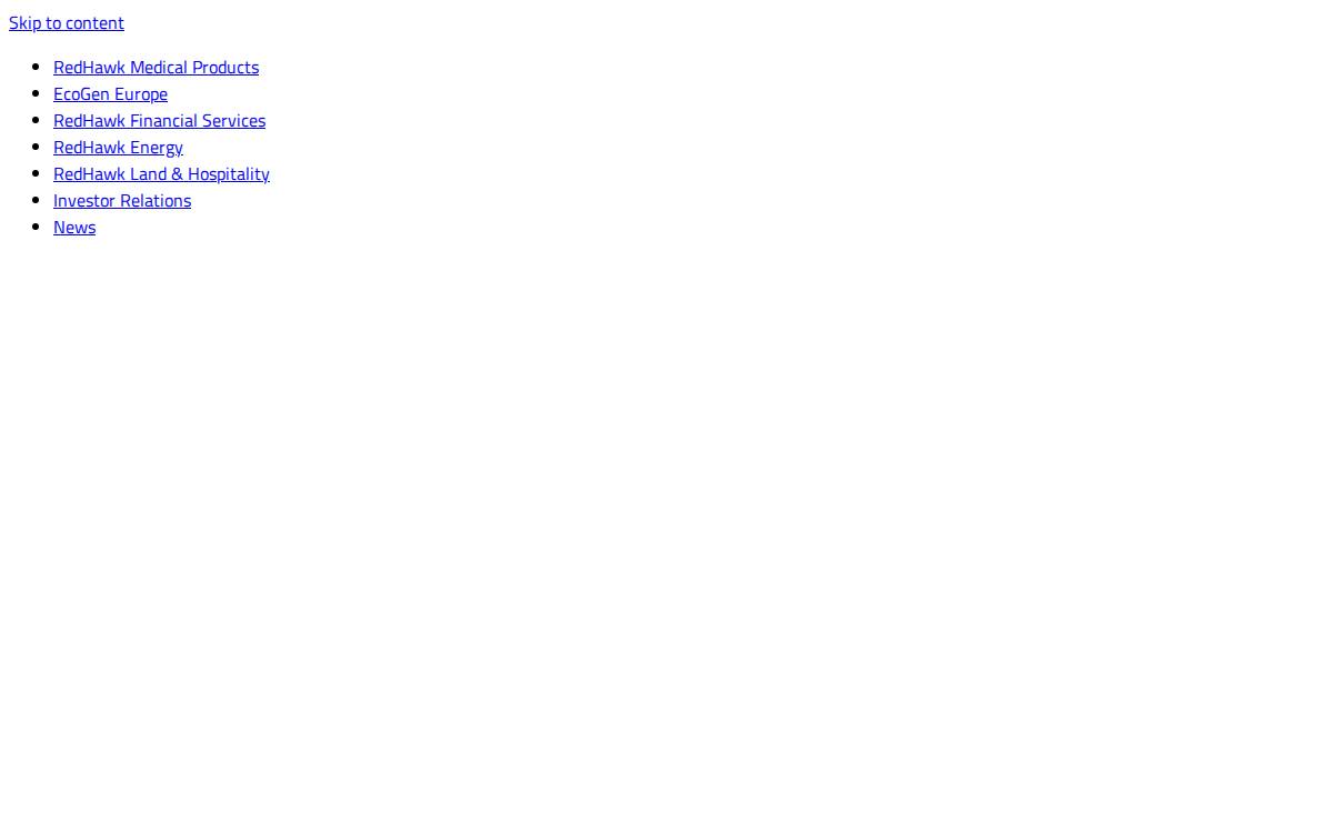 RedHawk Holdings website preview