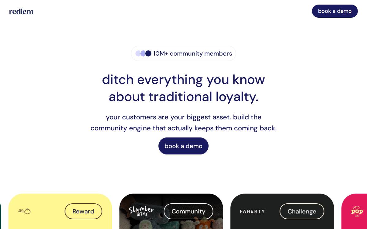 Rediem website preview