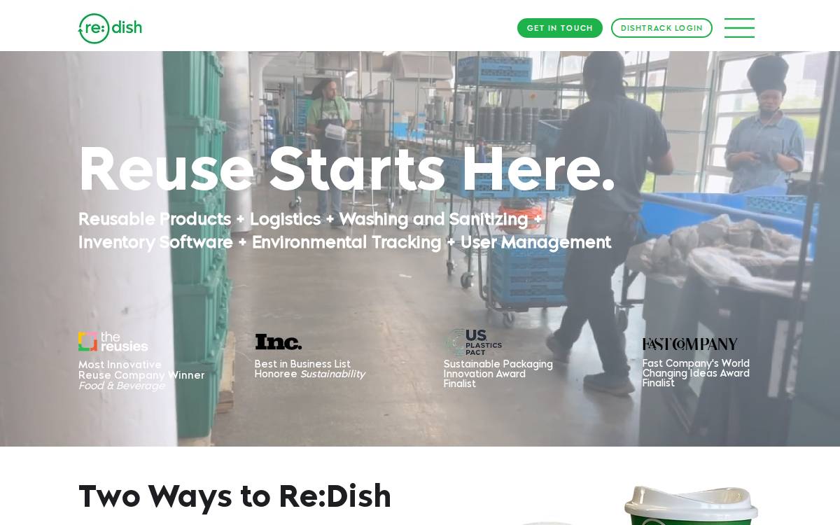 Redish website preview