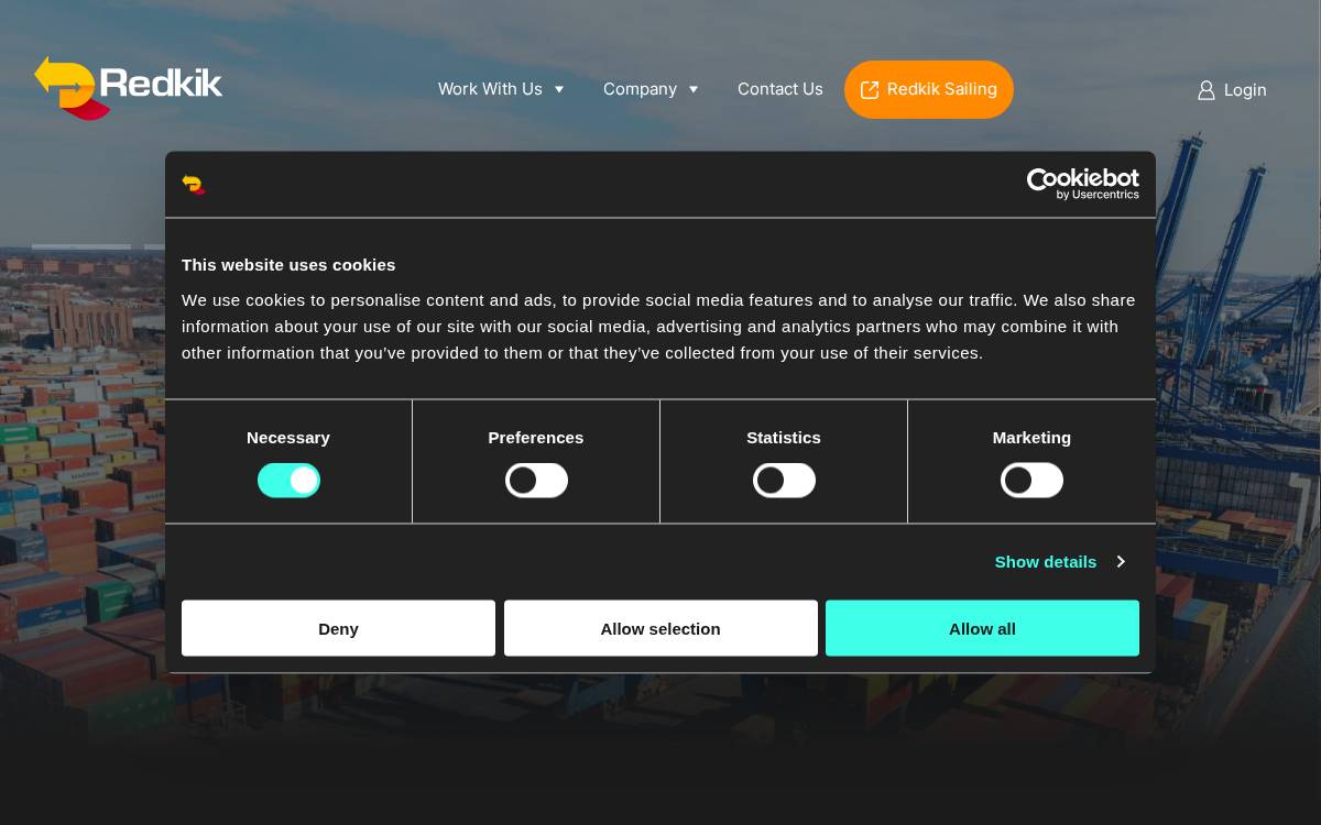 Redkik website preview