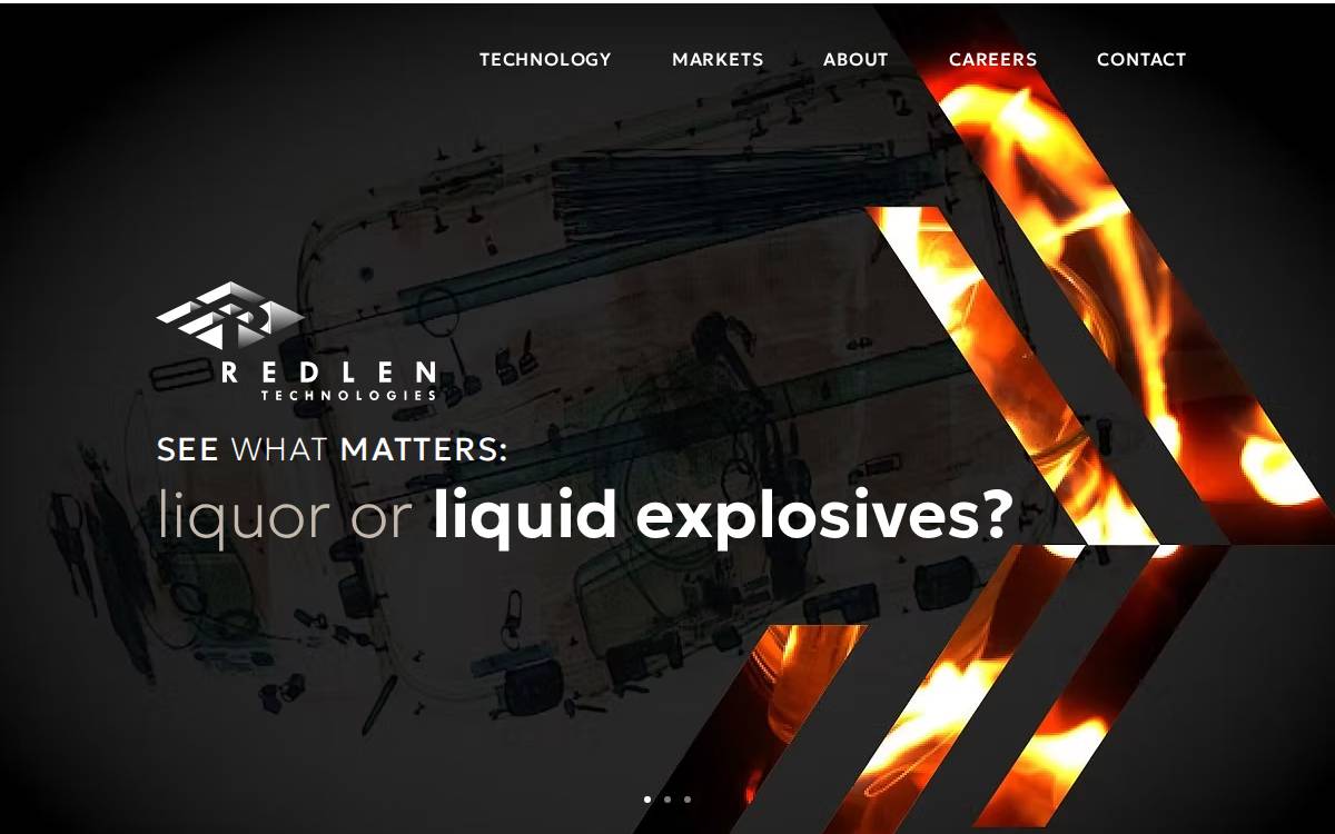 Redlen Technologies website preview