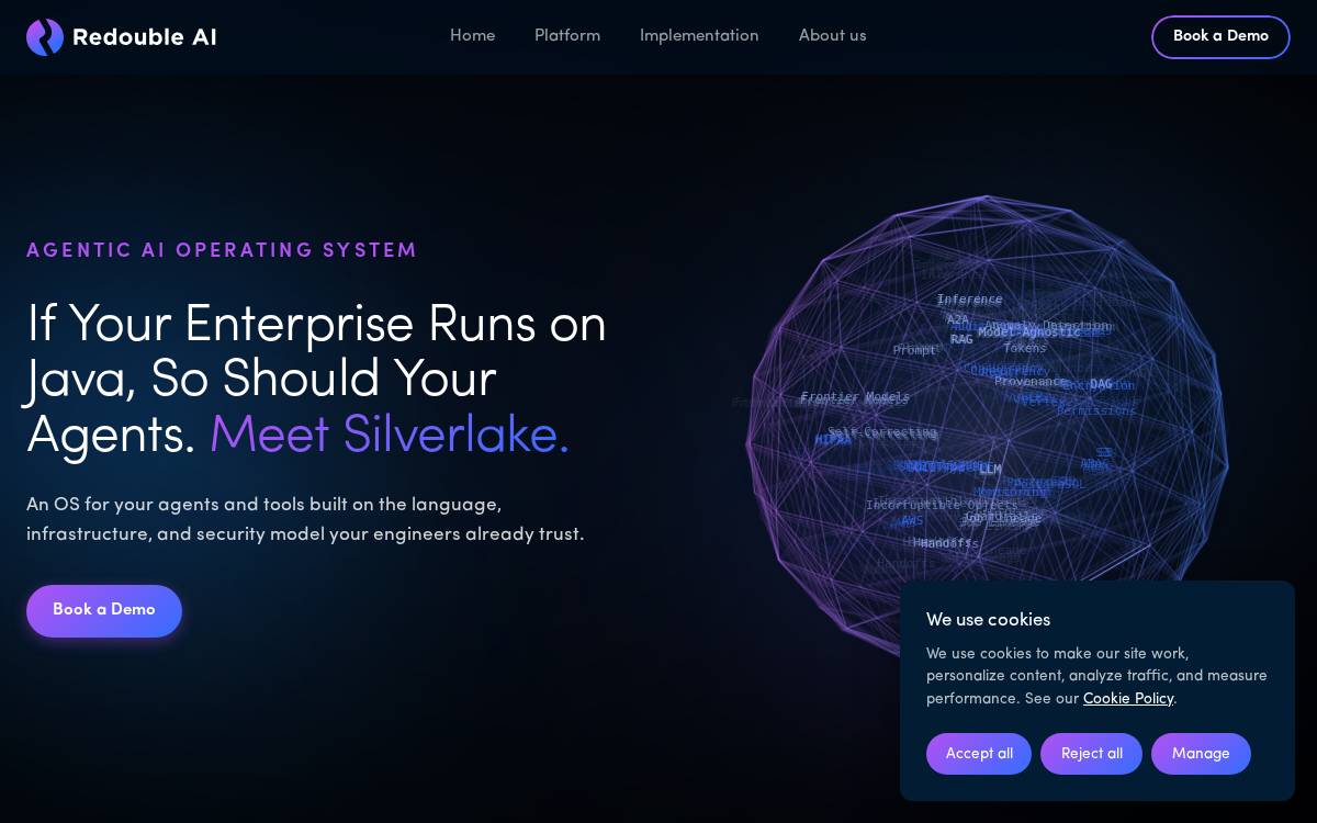 Redouble AI website preview