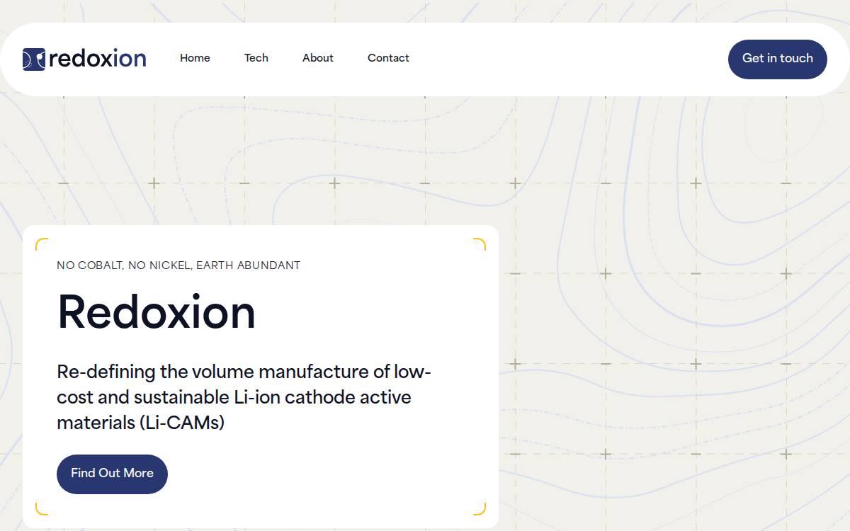 Redoxion website preview