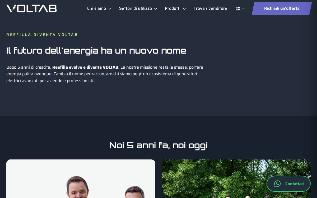 Reefilla website preview