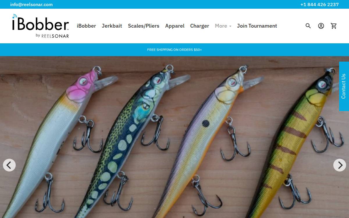 Reelsonar website preview