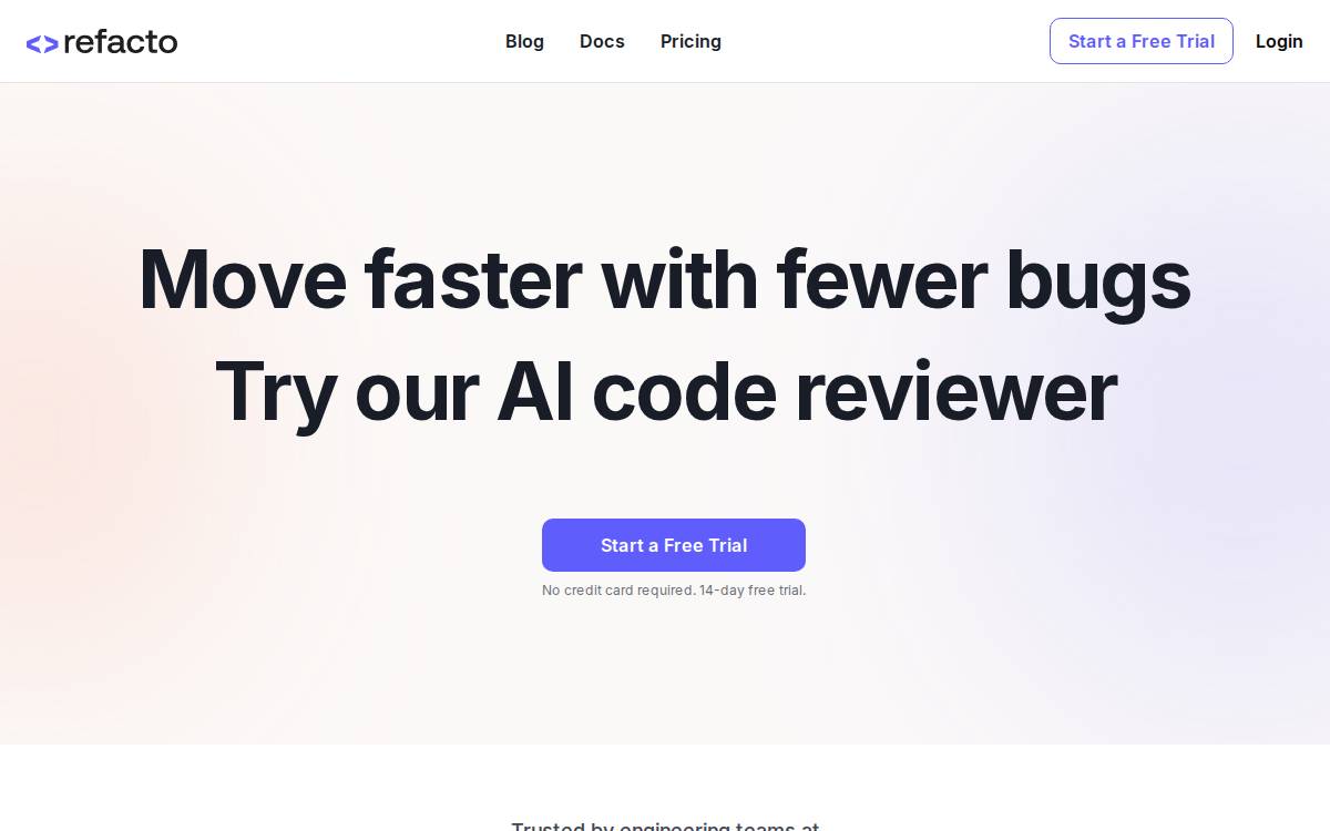 Refacto website preview