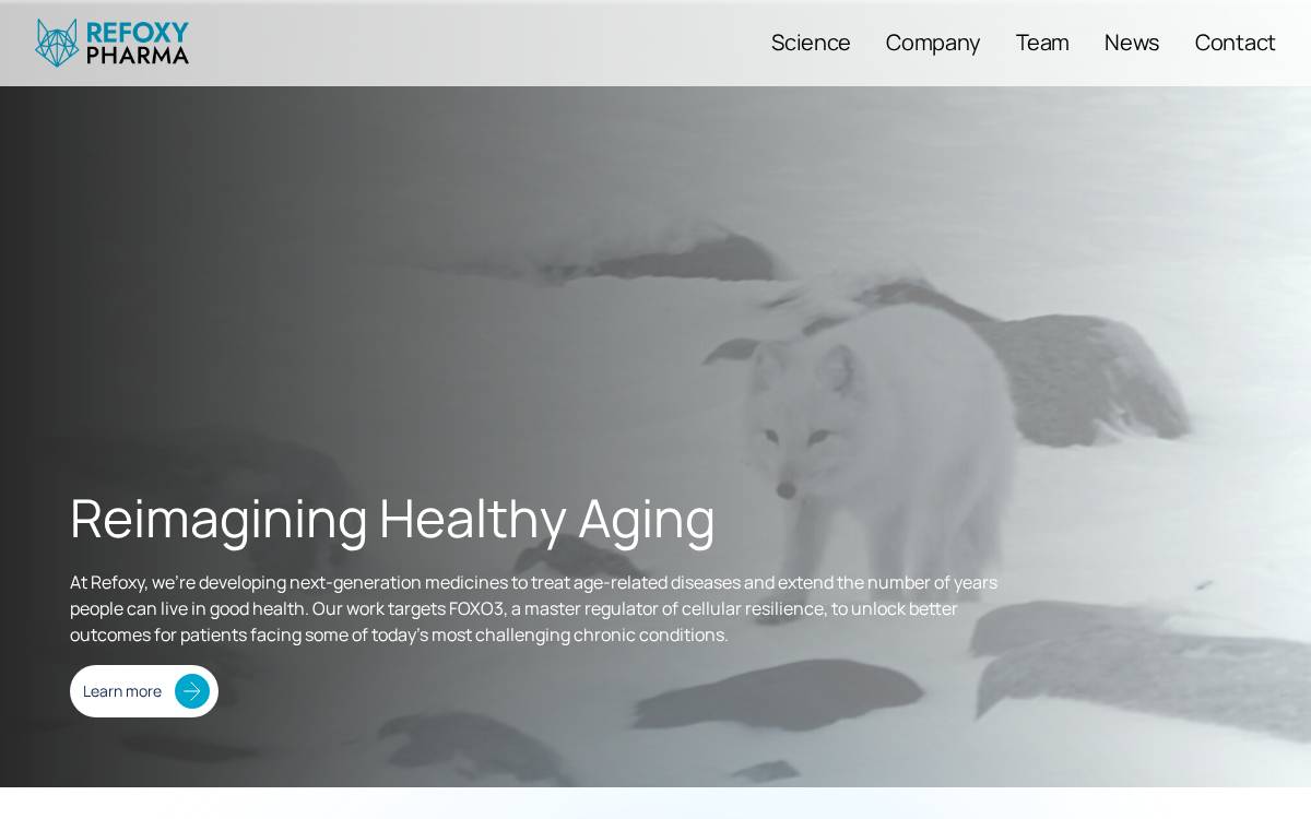 Refoxy website preview