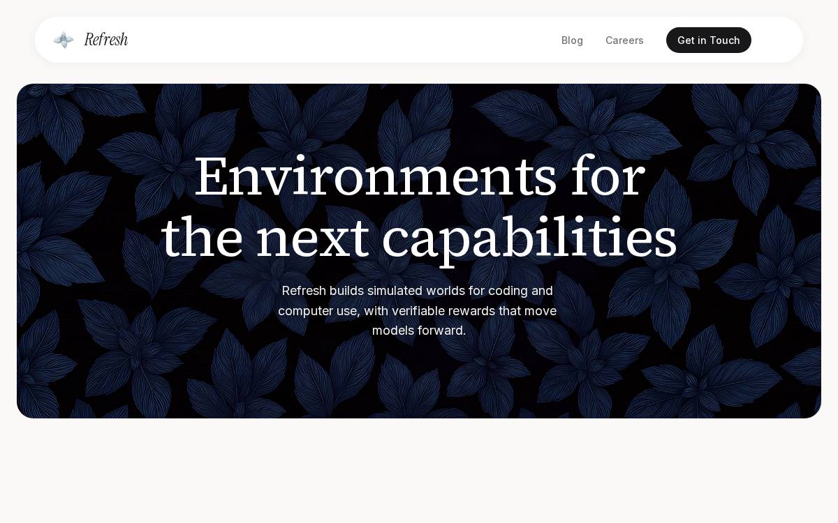 Refresh website preview