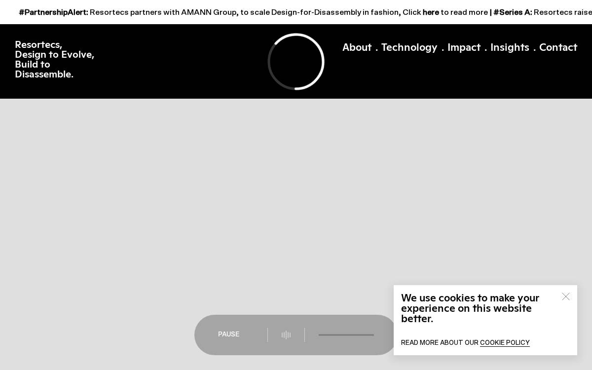 REGENERATION BV website preview