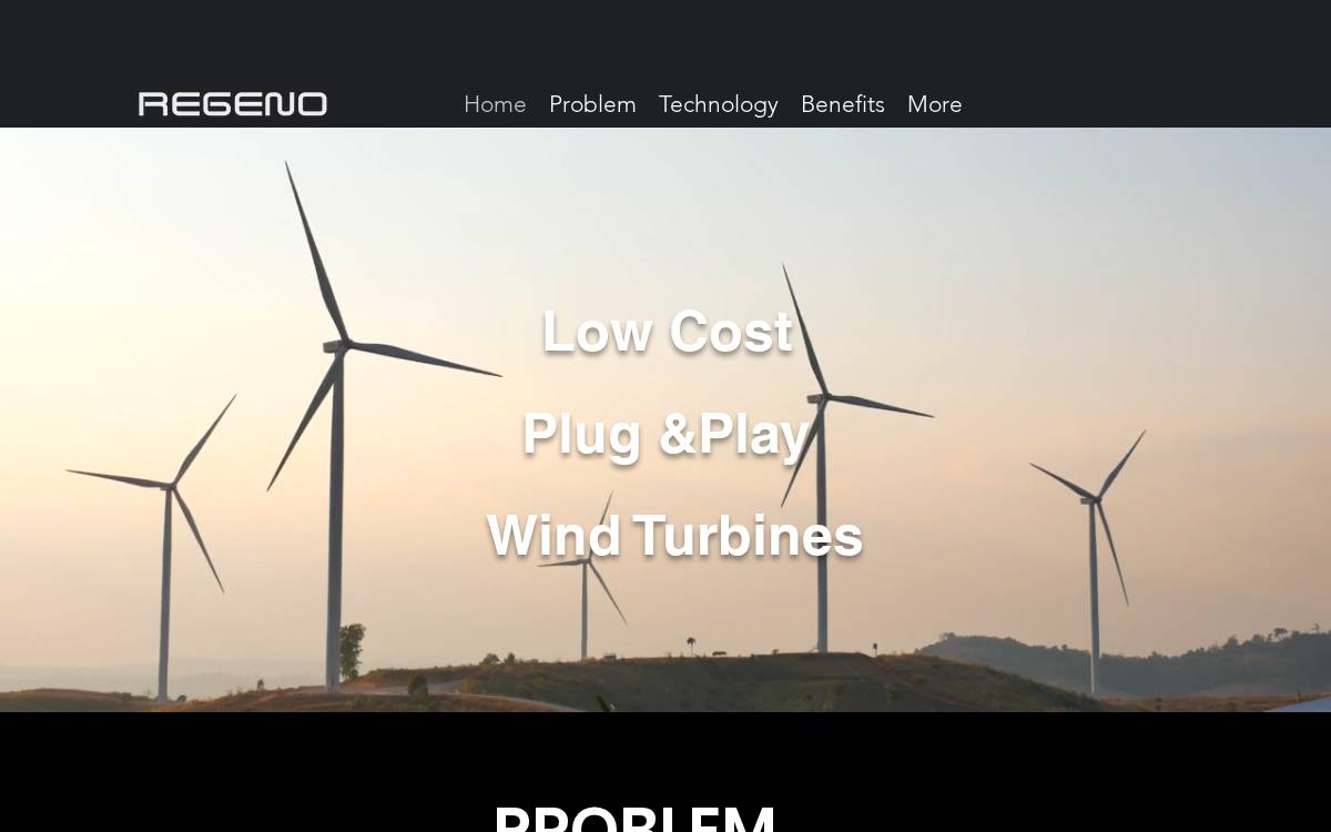 Regeno Ltd website preview