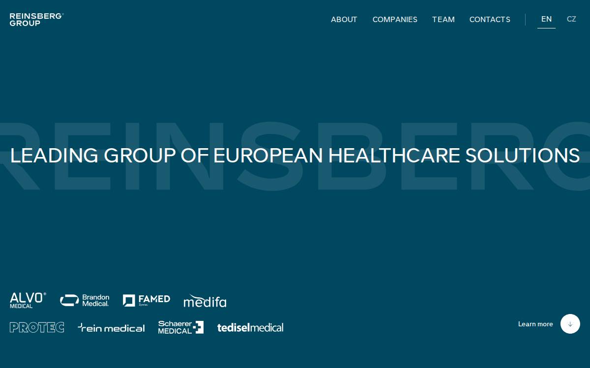 Reinsberg website preview
