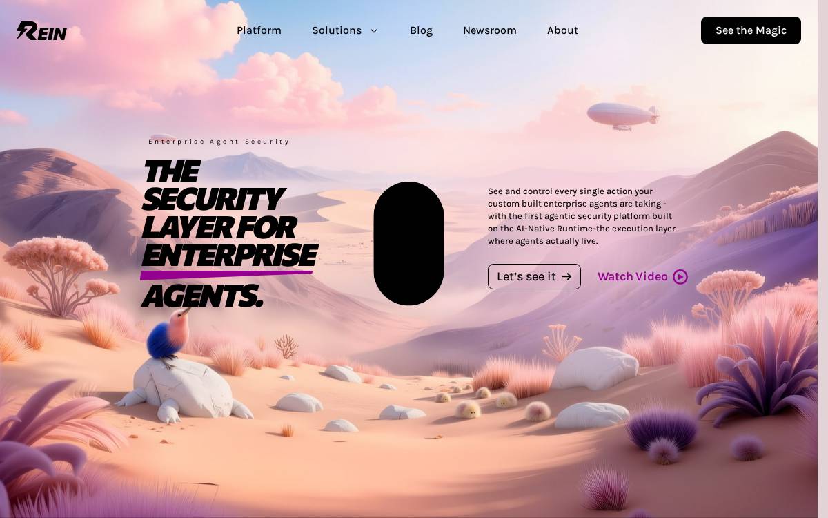 Reinsec website preview