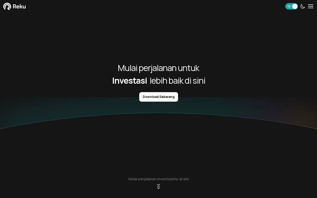 Reku website preview