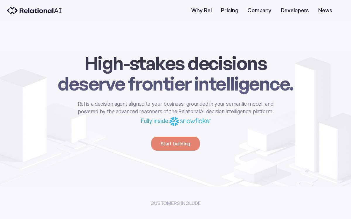 Relationalai website preview