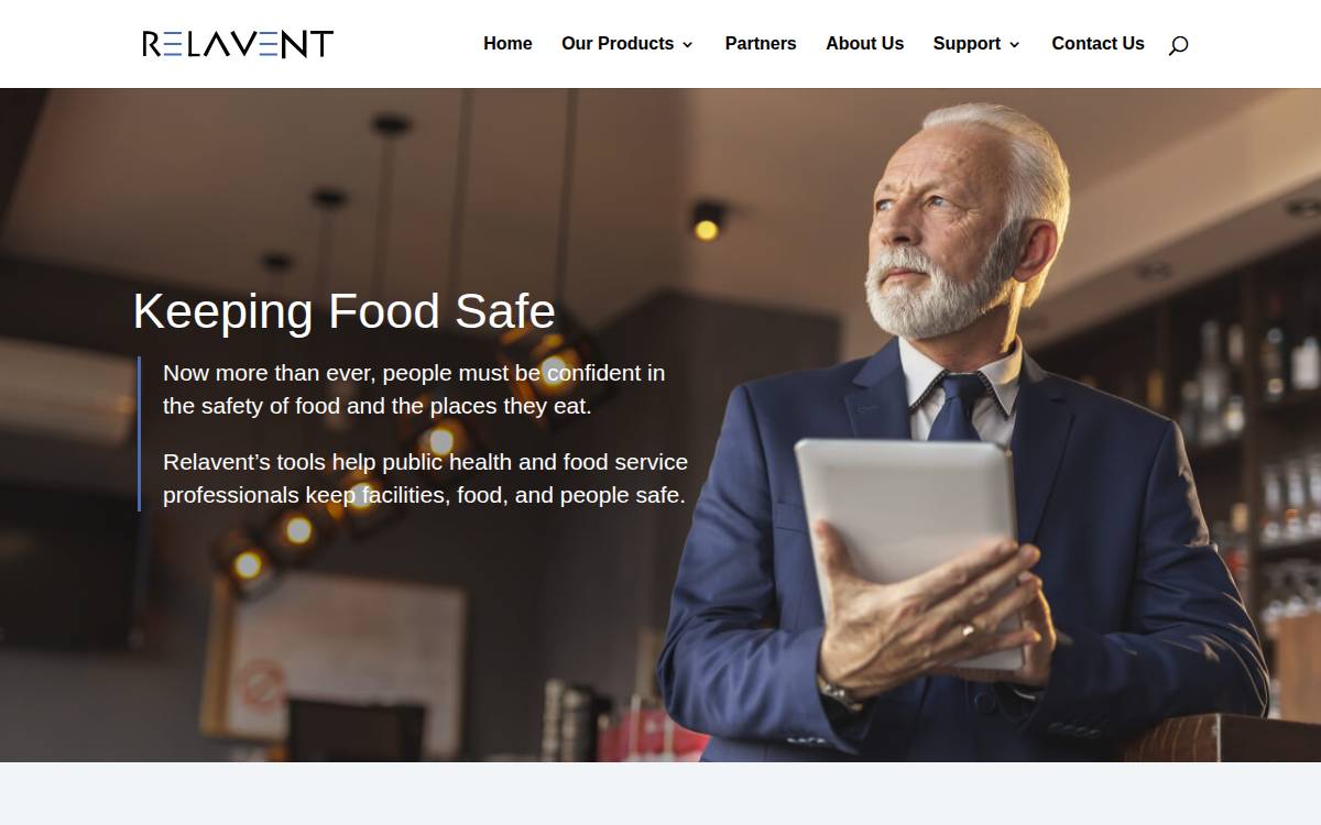 Relaventsystems website preview