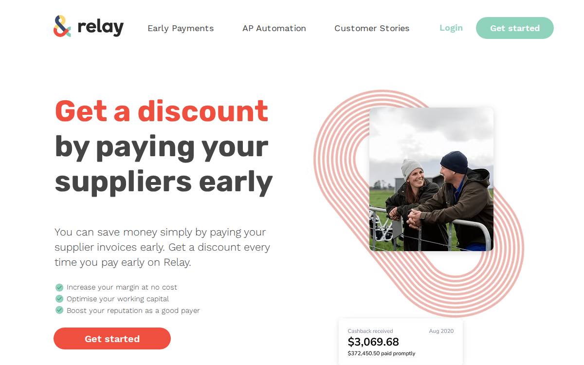 Relay website preview