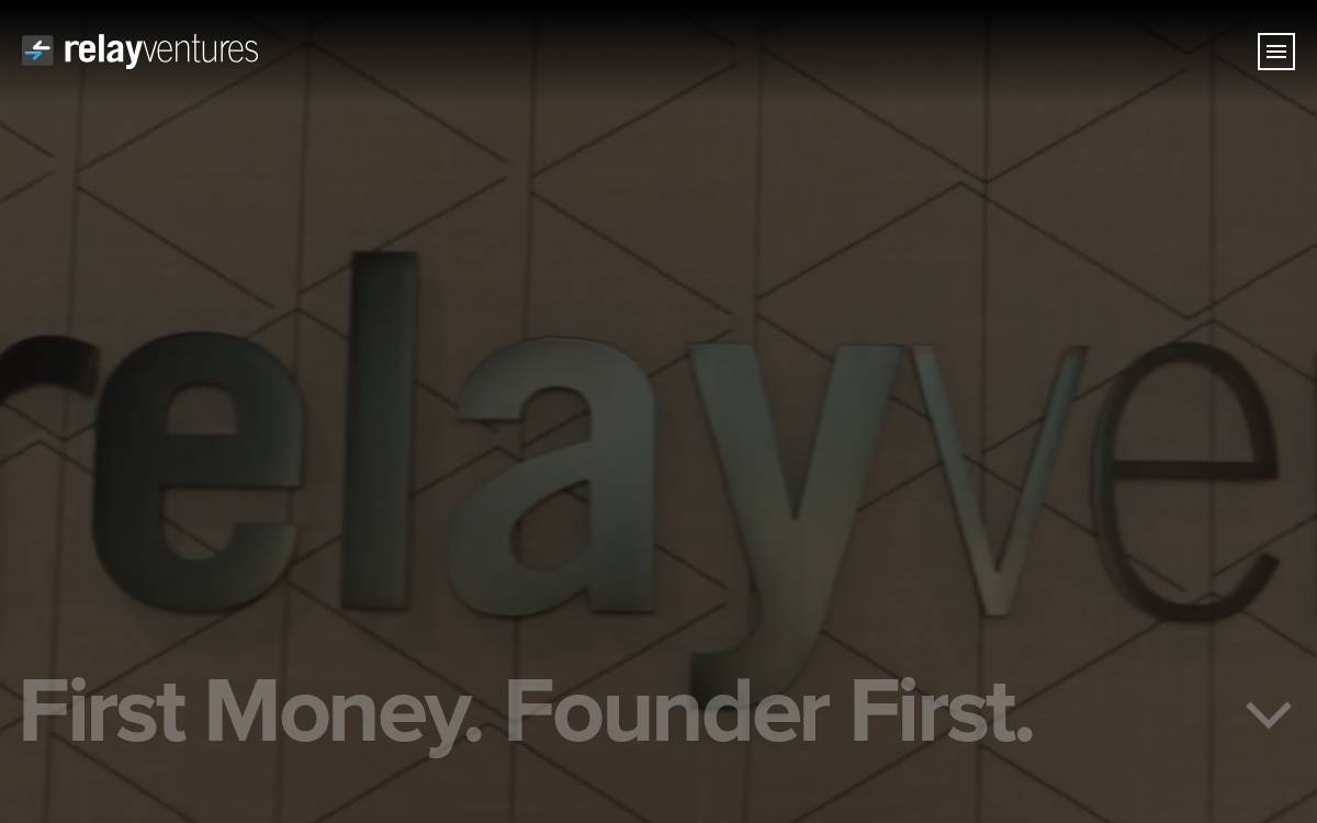 Relay Ventures website preview