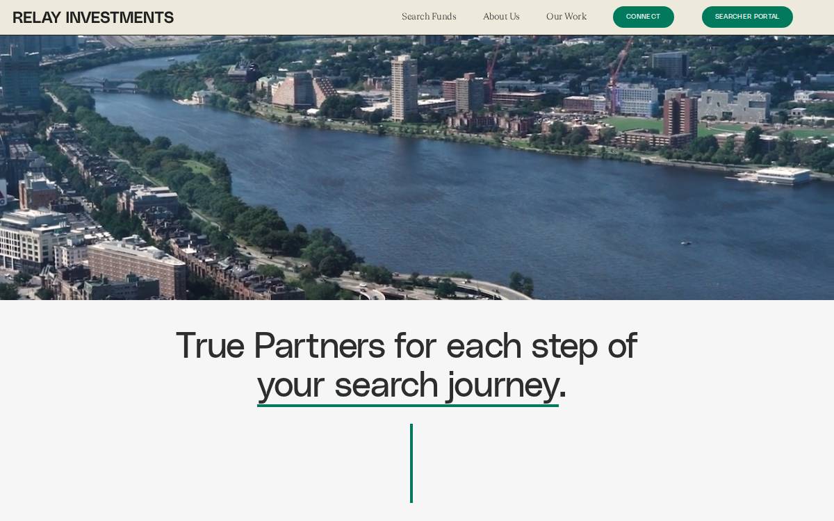 Relay Investments website preview
