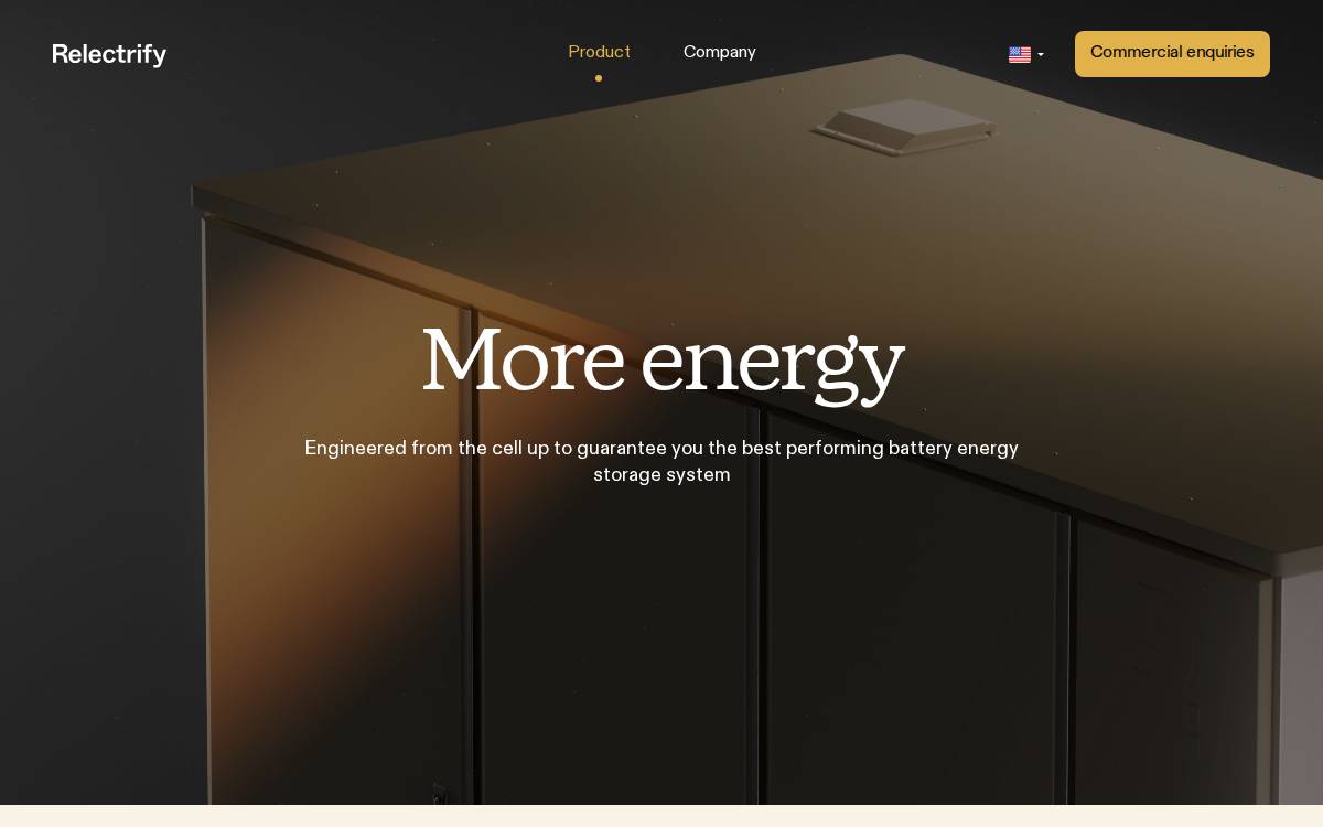 Relectrify website preview