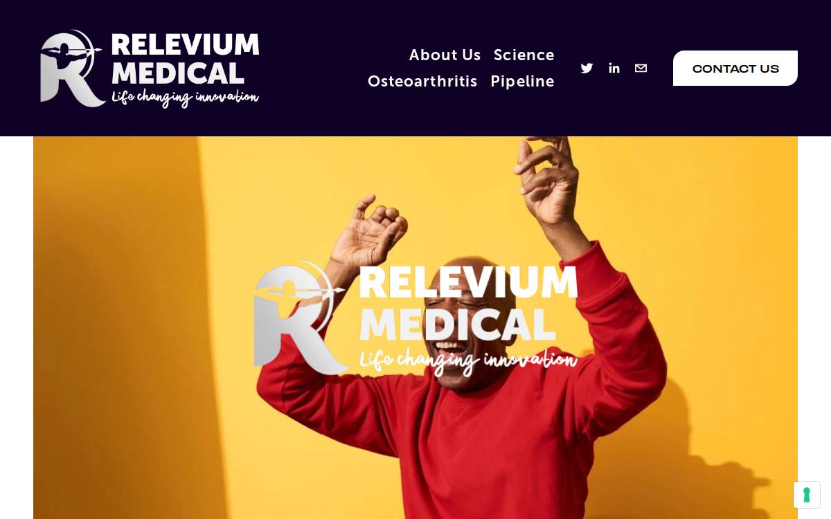 Relevium Medical website preview