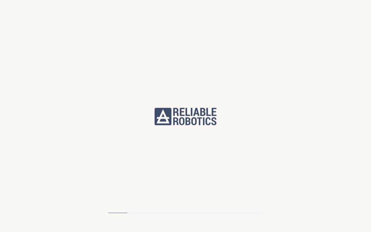 Reliable Robotics website preview