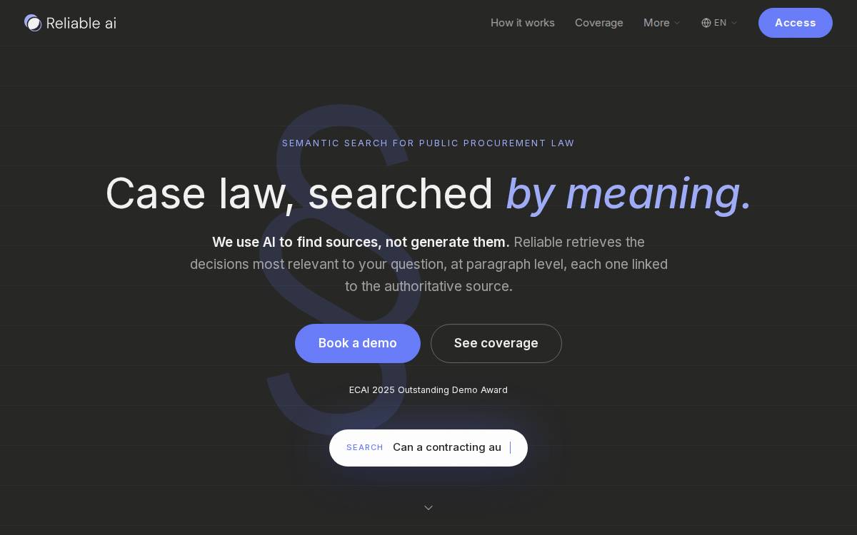 Reliable website preview