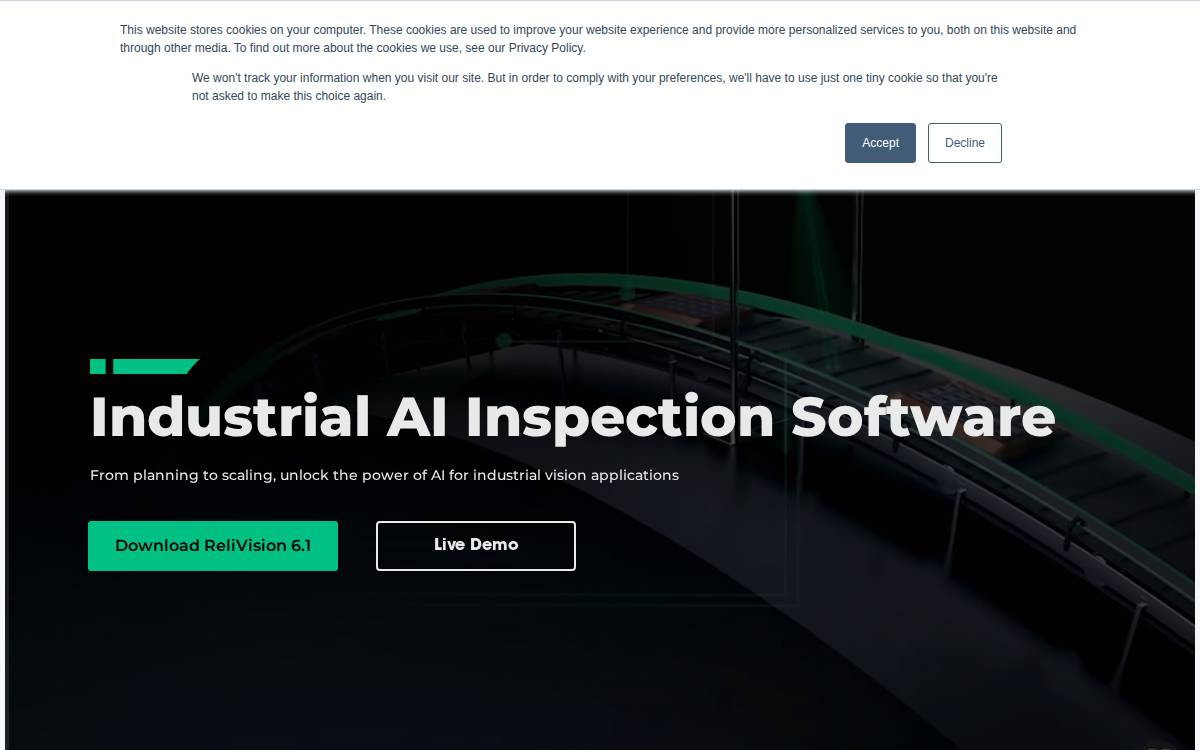 Relimetrics website preview
