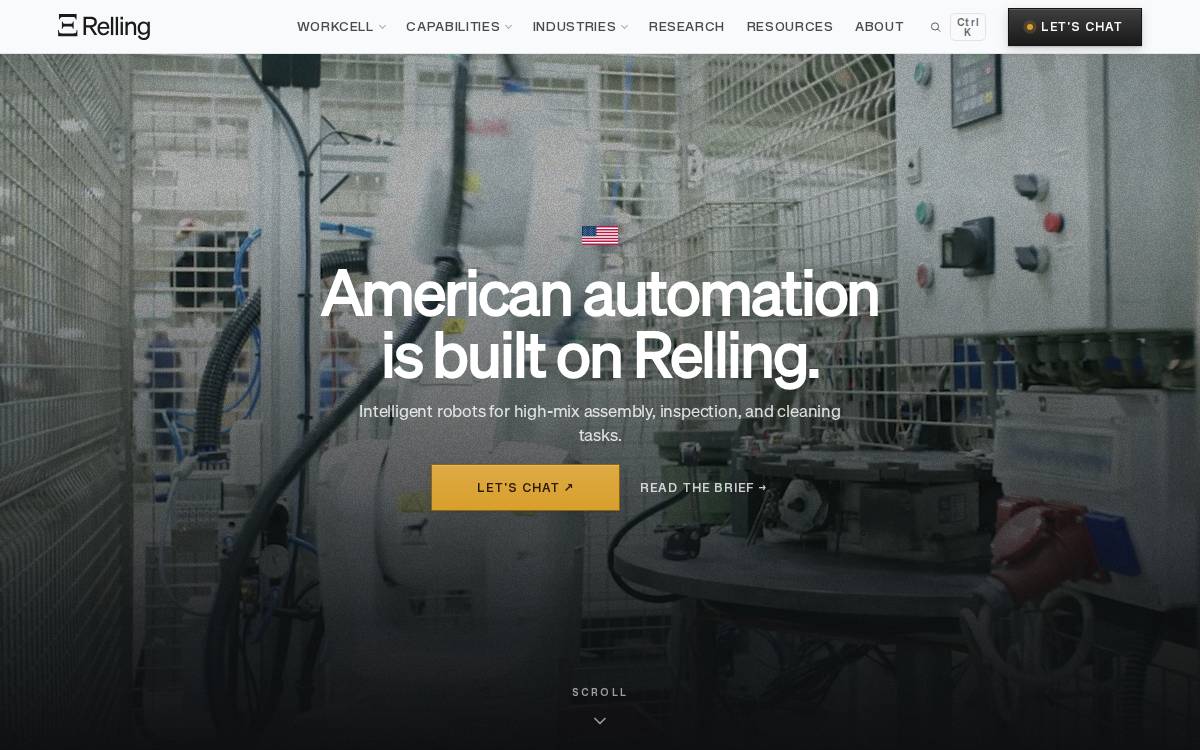 Relling website preview