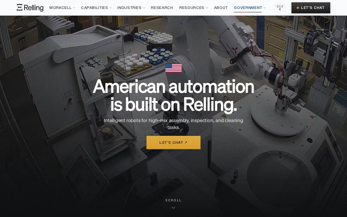 Rellingsystems website preview