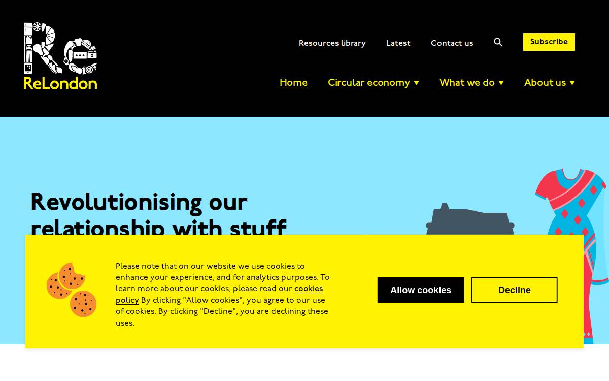 ReLondon website preview