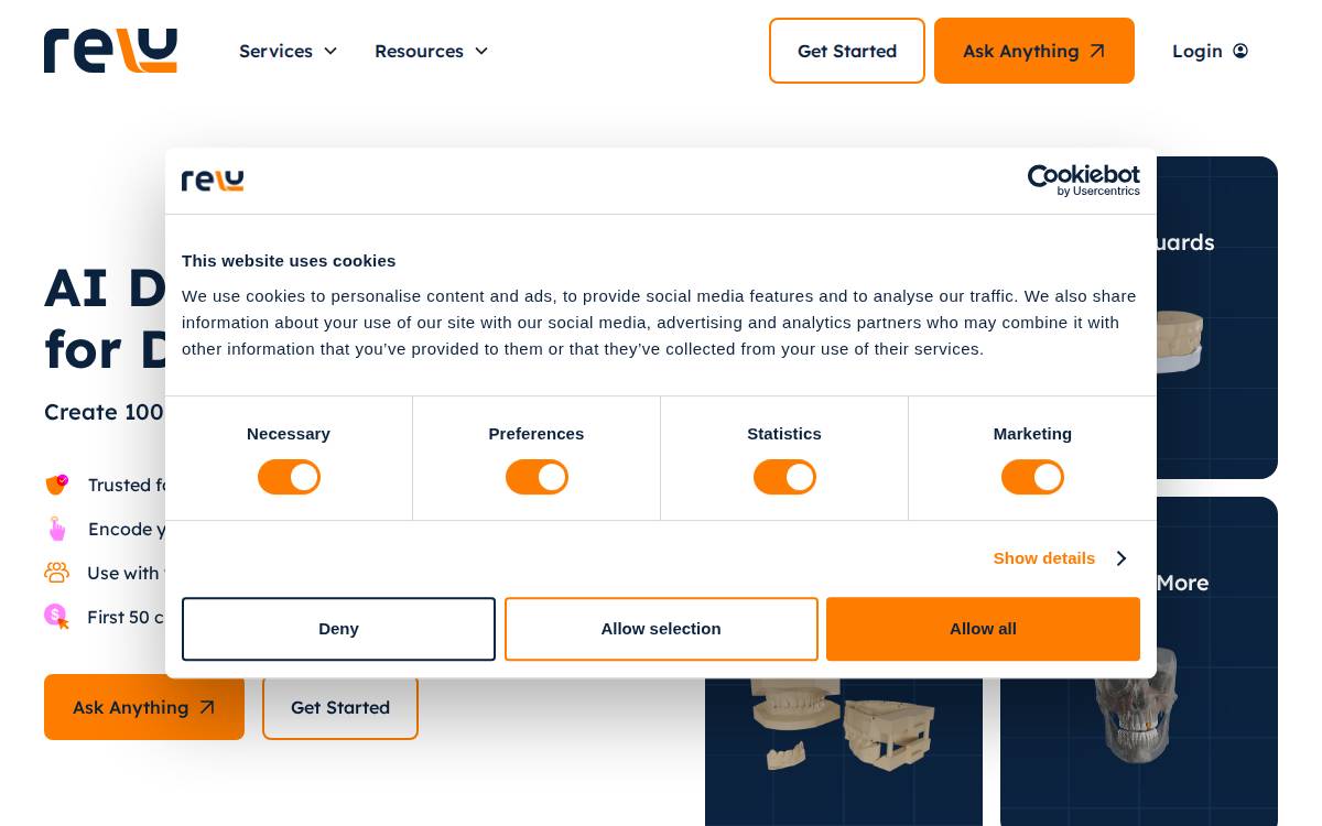 Relu website preview