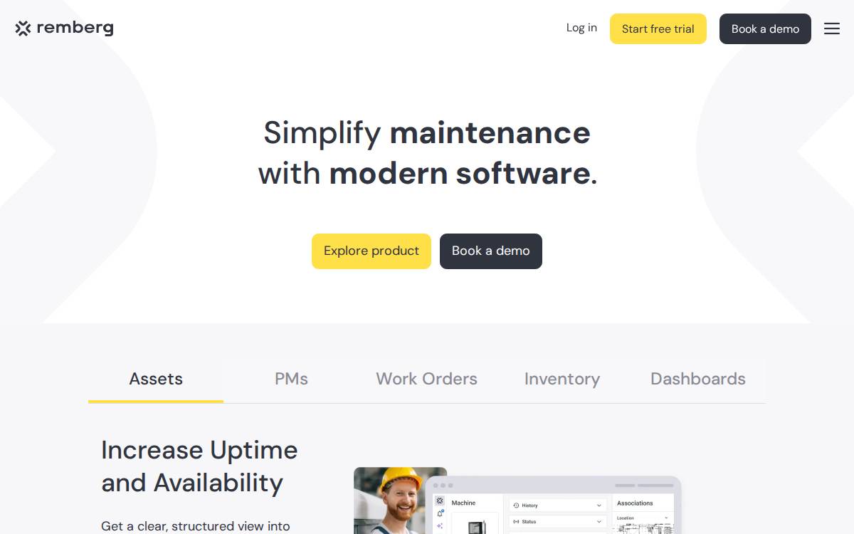 remberg website preview
