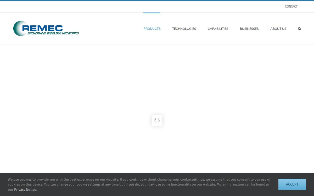 Remecbroadband website preview