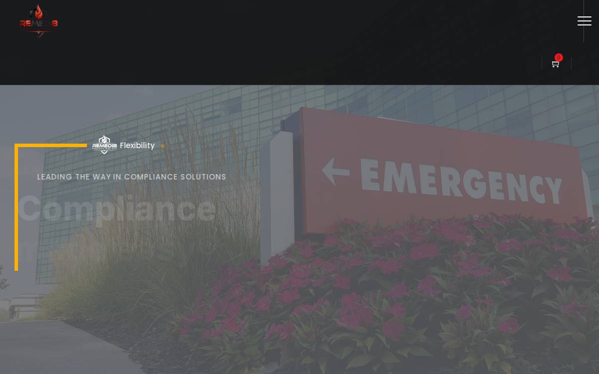 Remedi8 website preview