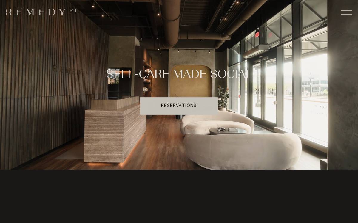 Remedy Place website preview