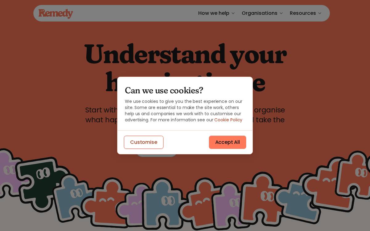 Remedylegal website preview