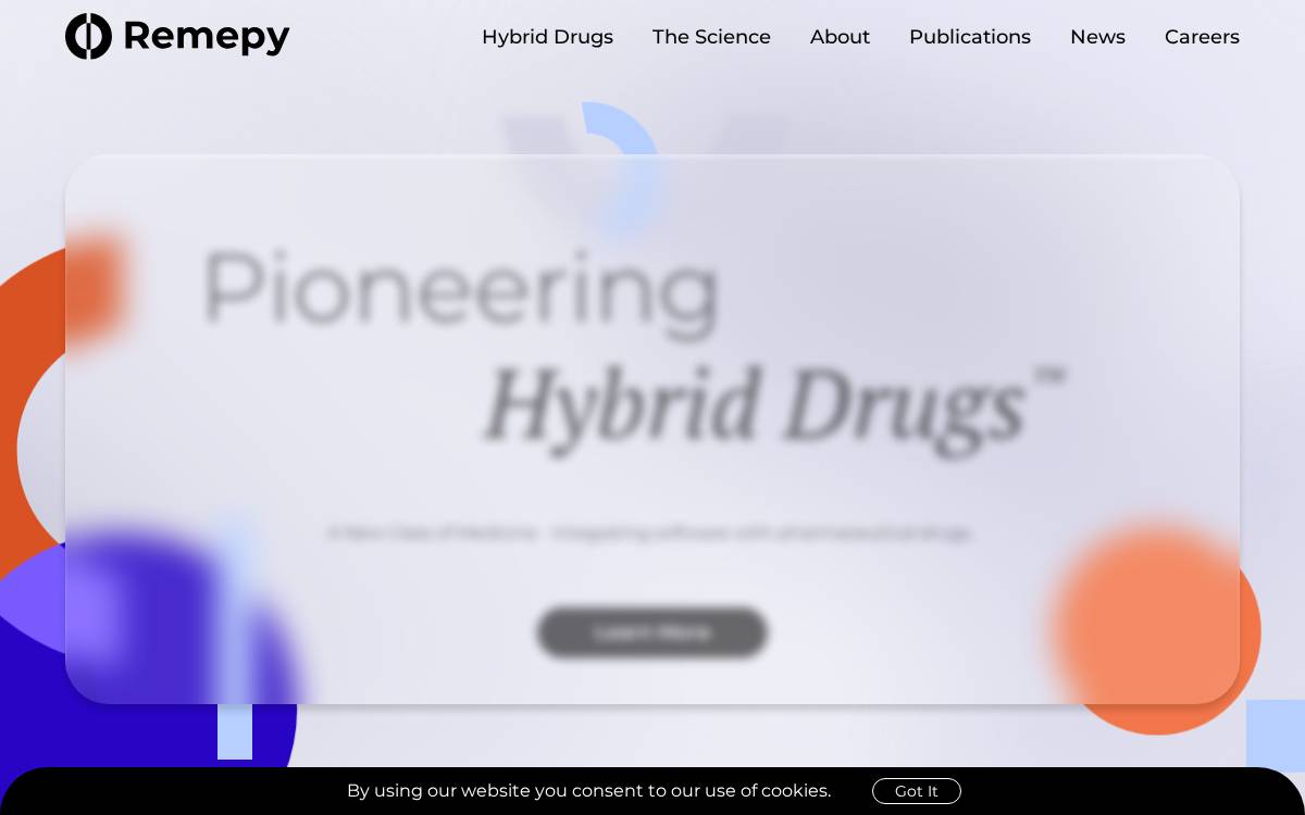 Remepy website preview