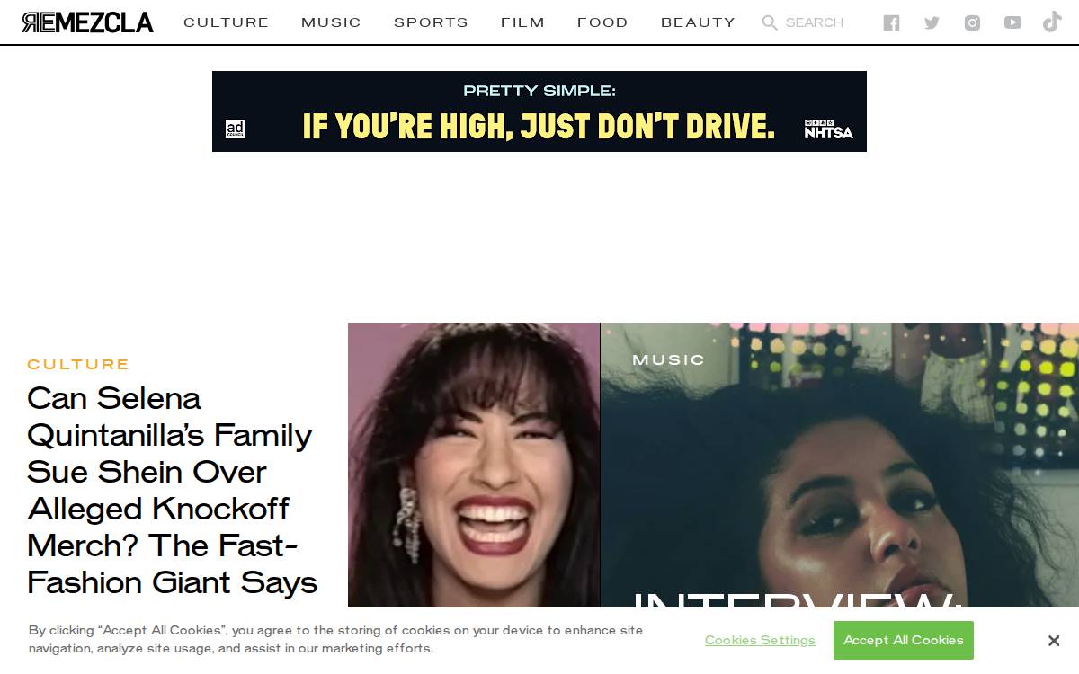 Remezcla website preview