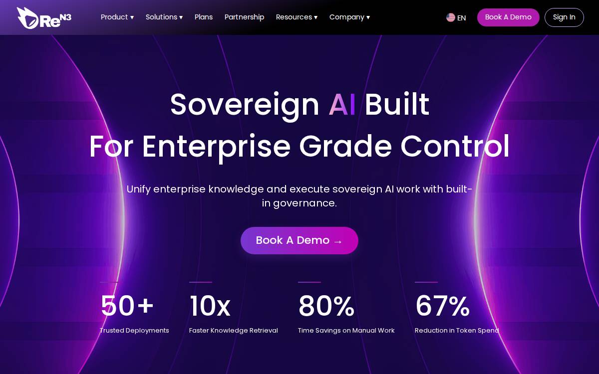 ReN3 website preview