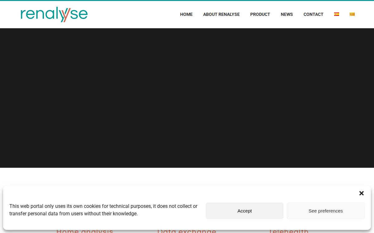 Renalyse website preview