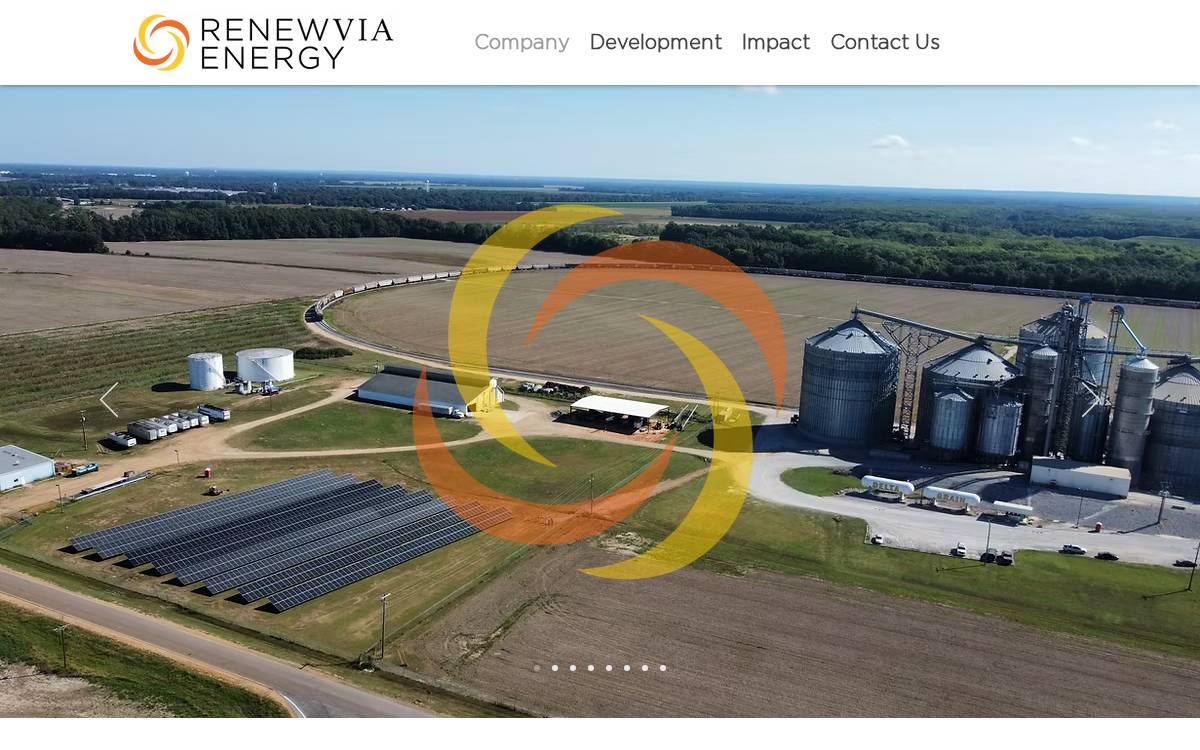 Renewvia website preview