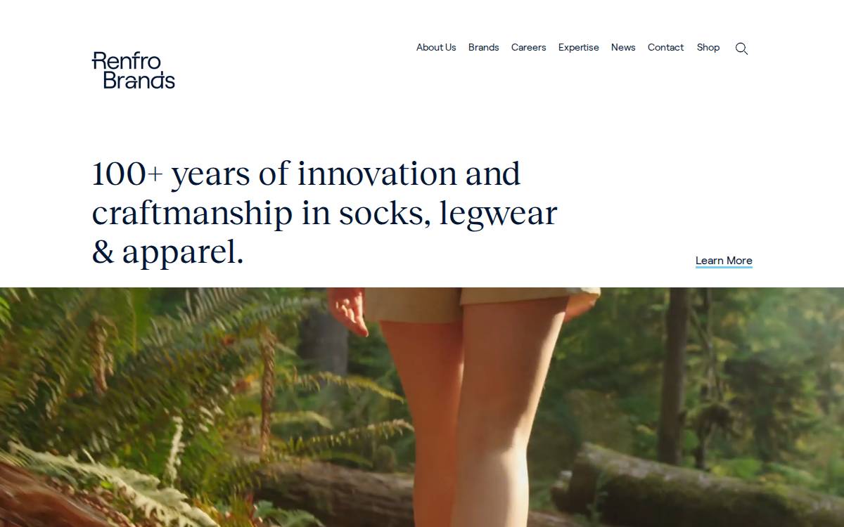 Renfro website preview