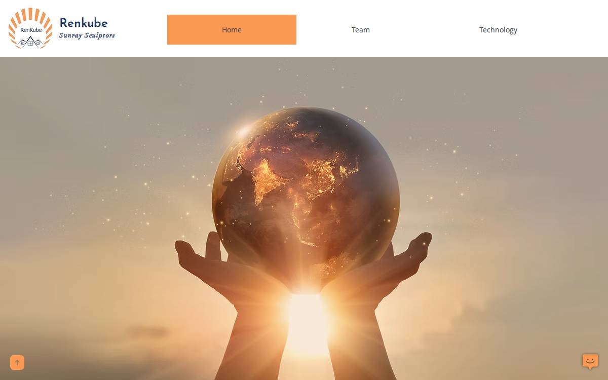 Renkube website preview