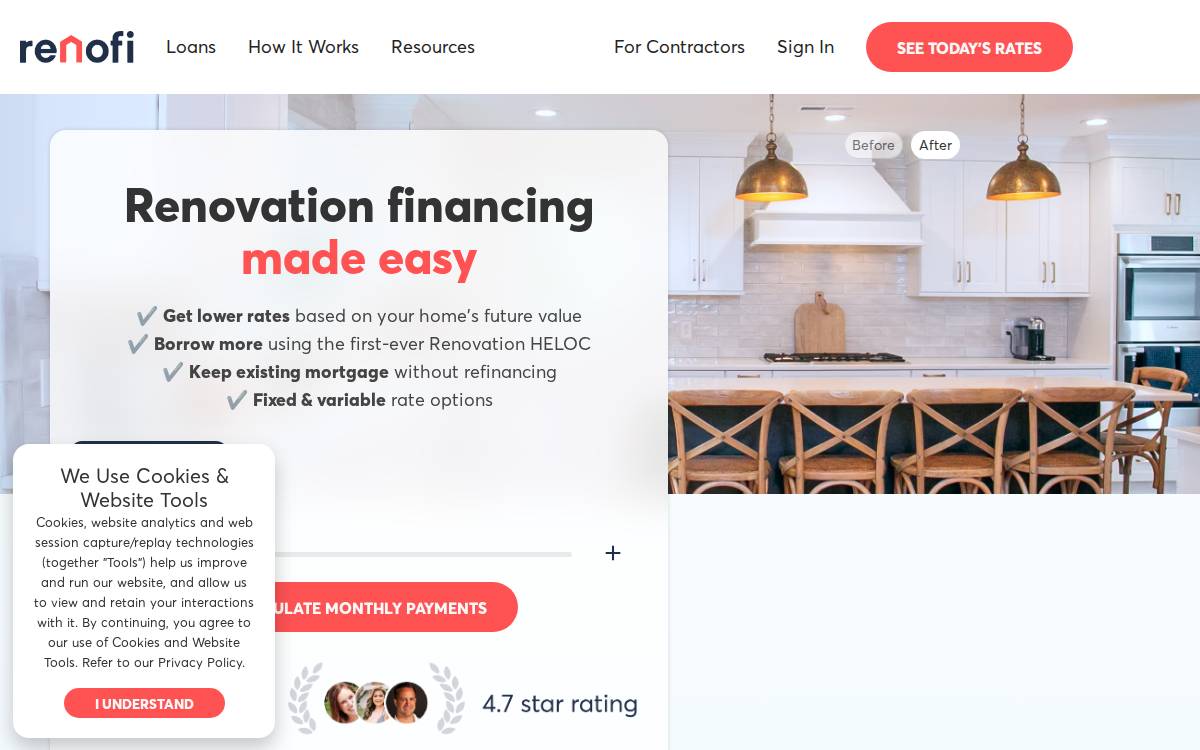 Renofi website preview